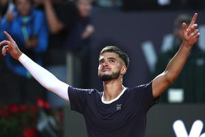 ITALIA-ROMA-TENIS-ATP-ABIERTO ITALIANO-DJOKOVIC VS PRIZMIC