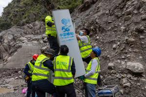 CHINA-XIZANG-GYIRONG-AVALANCHA DE LODO-RESCATE-APOYO A LAS COMUNICACIONES