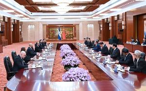 CHINA-BEIJING-ZHAO LEJI-EL SALVADOR-PRESIDENTE DE LA ASAMBLEA LEGISLATIVA-CONVERSACIONES