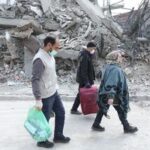 IRAN-TEHERAN-ATAQUES AEREOS-SECUELAS