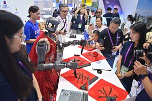 CHINA-GUANGXI-NANNING-EXPOSICION CHINA-ASEAN-ROBOTS