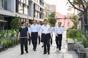CHINA-SHANGHAI-XI JINPING-INSPECCION