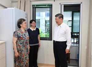 CHINA-SHANGHAI-XI JINPING-INSPECCION