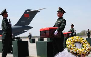 CHINA-SHENYANG-REPUBLICA DE COREA-MARTIRES-REPATRIACION