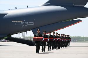 CHINA-SHENYANG-REPUBLICA DE COREA-MARTIRES-REPATRIACION