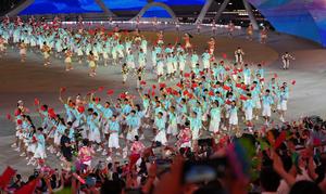 CHINA-HAINAN-SANYA-JUEGOS ASIATICOS DE PLAYA-CEREMONIA DE APERTURA