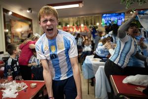 ARGENTINA-BUENOS AIRES-FUTBOL-COPA MUNDIAL DE LA FIFA 2026-SEMIFINAL-INGLATERRA VS ARGENTINA-AFICIONADOS