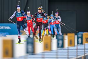 ITALIA-ANTERSELVA-JUEGOS OLIMPICOS DE INVIERNO-BIATLON-RELEVO 4x6 KM FEMENINO