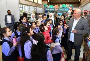 SIRIA-DAMASCO-NIÑOS-FERIA DEL LIBRO