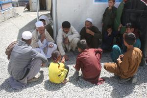 AFGANISTAN-KABUL-REFUGIADOS