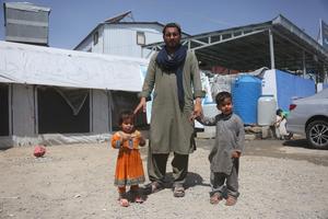 AFGANISTAN-KABUL-REFUGIADOS