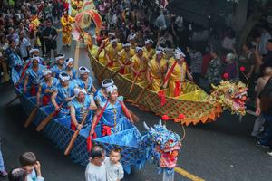 CHINA-CHONGQING-FESTIVAL DEL BOTE DEL DRAGON-CELEBRACIONES