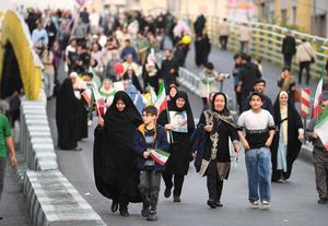IRAN-TEHERAN-MANIFESTACION-LEALTAD-UNIDAD NACIONAL