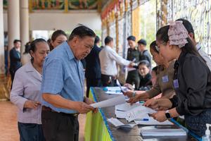 LAOS-VIENTIAN-ELECCIONES