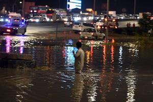 KUWAIT-GOBERNACION DE MUBARAK AL-KABEER-INUNDACION