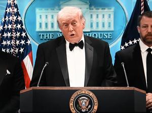 EEUU-WASHINGTON D.C.-TRUMP-TIROTEO-CONFERENCIA DE PRENSA