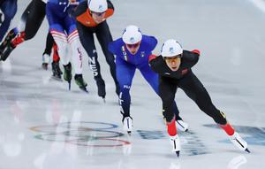 ITALIA-MILAN-JUEGOS OLIMPICOS DE INVIERNO-PATINAJE DE VELOCIDAD-SALIDA MASIVA MASCULINA