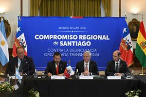 CHILE-SANTIAGO-REUNION CONTRA DELINCUENCIA TRANSNACIONAL