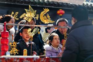 CHINA-TIANJIN-YANGLIUQING-VACACIONES POR EL AÑO NUEVO CHINO-TURISMO