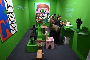 CHILE-SANTIAGO-ARTE CONTEMPORANEO-FERIA