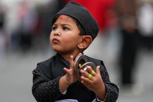 NEPAL-KATMANDU-FESTIVAL DE SETO MACHINDRANATH