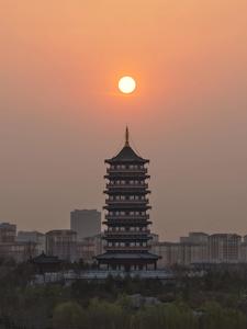 CHINA-HEBEI-XIONG'AN-AMANECER
