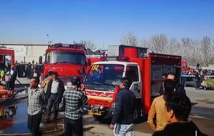 IRAN-ISFAHAN-ACCIDENTE DE HELICOPTERO