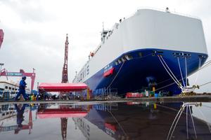 CHINA-GUANGDONG-GUANGZHOU-TRANSPORTADOR DE VEHICULOS-ENTREGA