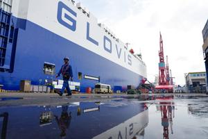 CHINA-GUANGDONG-GUANGZHOU-TRANSPORTADOR DE VEHICULOS-ENTREGA