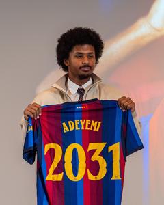 ESPAÑA-BARCELONA-FUTBOL-FC BARCELONA-NUEVO JUGADOR-KARIM ADEYEMI
