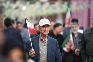 IRAN-TEHERAN-MANIFESTACION-LEALTAD-UNIDAD NACIONAL