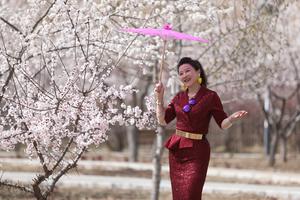 CHINA-GANSU-PRIMAVERA-PAISAJE