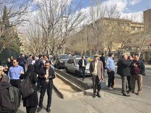 IRAN-TEHERAN-ESCENAS TRAS LOS ATAQUES