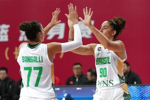 CHINA-CHANGSHA-BALONCESTO-PARTIDO AMISTOSO-CHINA VS BRASIL