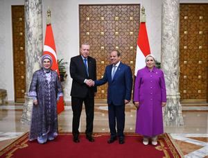 EGIPTO-CAIRO-TURQUIA-PRESIDENTES-REUNION