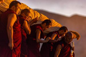 CHINA-XIZANG-LHASA-FESTIVAL SHOTON-INAUGURACION