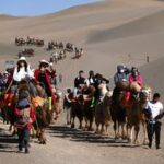 CHINA-FERIADO POR EL FESTIVAL QINGMING-VIAJES TURISTICOS E INGRESOS POR TURISMO