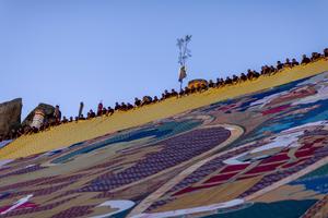 CHINA-XIZANG-LHASA-FESTIVAL SHOTON-INAUGURACION