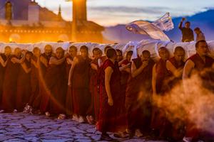 CHINA-XIZANG-LHASA-FESTIVAL SHOTON-INAUGURACION