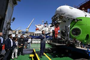 CHILE-VALPARAISO-CHINA-BUQUE DE INVESTIGACION