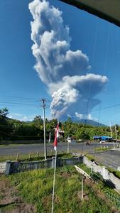 INDONESIA-MALUKU DEL NORTE-MONTE DUKONO-ERUPCION-MUERTE