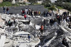 MEDIO ORIENTE-CISJORDANIA-HEBRON-DEMOLICION