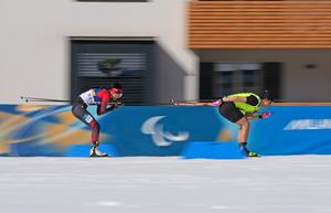 ITALIA-TESERO-JUEGOS PARALIMPICOS DE INVIERNO-PARA BIATLON-INDIVIDUAL FEMENINO CON DISCAPACIDAD VISUAL