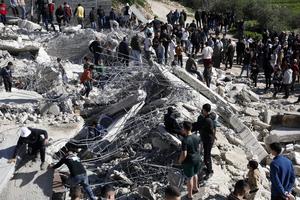 MEDIO ORIENTE-CISJORDANIA-HEBRON-DEMOLICION