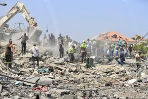 LIBANO-DEIR AL ZAHRANI-ATAQUE AEREO ISRAELI