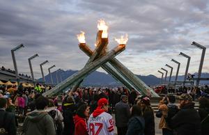 CANADA-VANCOUVER-PEBETERO OLIMPICO-REENCENDIDO