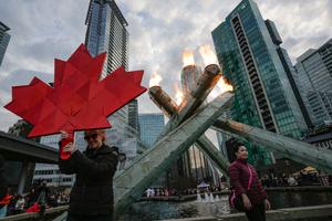 CANADA-VANCOUVER-PEBETERO OLIMPICO-REENCENDIDO