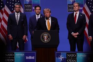 TURQUIA-ANKARA-CUMBRE DE LA OTAN-TRUMP