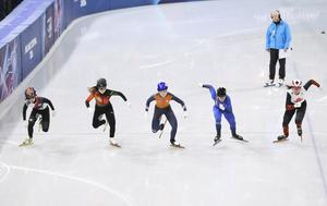 ITALIA-MILAN-JUEGOS OLIMPICOS DE INVIERNO-PATINAJE DE VELOCIDAD EN PISTA CORTA-1000 M FEMENINOS-FINALES