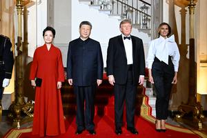 EEUU-CHINA-XI JINPING-VISITA DE ESTADO-TRUMP-BANQUETE DE BIENVENIDA